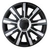 Leoplast Ratų gaubtas 1 vnt. Mirage, juodas ir sidabrinis 15"