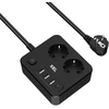 Listwa, 2 gniazda 2p+su oraz gniazdami usb a, usb c, 2m, schuko; kel