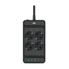 Listwa przepięciowa, 4 gniazda 2p+su oraz gniazdami usb a, usb c, 2m, schuko ; kel