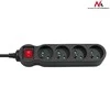 MACLEAN MCE182 Maclean MCE182 Power Strip 4 lizdas su jungikliu 5 m laidas