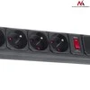 MACLEAN MCE219 Maclean MCE219 Maitinimo juostos ilgintuvas 5 lizdai 250VAC / 10A 1,5m