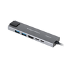Kruger &amp; Matz Šakotuvas HUB USB C HDMI 2x USB3.0 2x USB C RJ45