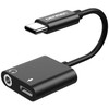LP Adapteris przejściówka USB typu C -> Jack + USB typu C (ładowanie)