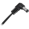 Złącze Oem Kabelio jungtis kištukas 2.5x5.5mm kampinis