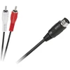 LP Oem DIN-2 x RCA kabelis 1.2 m
