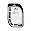 Kruger &amp; Matz MicroHDMI - HDMI kabelis 1.8m