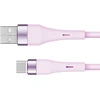 USB – C tipo USB kabelis 1 m silikoninis rožinis Kruger &amp; Matz Basic