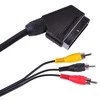 LP Audio laidas euro kabelis - 3 x rca 1,5 m