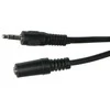 Kabel 3.5mm M - 3.5mm F laidas, 1.5m