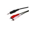 Inne Oem Kabelis 2xRCA - AUX 3.5mm 15m