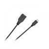 Cabletech USB - micro USB laidas 0,2m