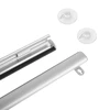 Listwa Oem Aliuminio juostelė plakatui kabinti CLIP 2x70cm + siurbtukas 45mm x2vnt su kabliuku