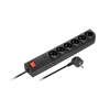 Elgotech Apsaugos nuo viršįtampių juosta 6xz/u 1.5 m juoda PSF4-601-2