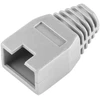 Oslona Guminis dangtelis 8p8c RJ45 kištukui, pilkas