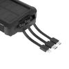 Power Bank Kruger &amp; Matz 10000 mAh Li-pol saulės baterija