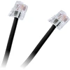 LP Telefono kabelis Antradienis juodas 5m