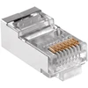 Wtyk Telefono kištukas. RJ45 8P 8C + EKRANAS