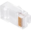 Wtyk Telefono kištukas. RJ45 8P 8C (laidas) per CAT.6E
