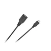 Cabletech USB - micro USB laidas 0,2m