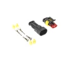 Złącze Oem Superseal 2-PIN jungtis pilna - kištukas + 2PIN lizdas - hermetiška jungtis
