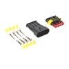 Złącze Oem Superseal 4 PIN jungčių rinkinys - kištukas + 4PIN lizdas - hermetiška jungtis
