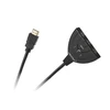 LP Oem HDMI jungiklio jungtis ant 1 išvesties / 2 įėjimų kabelio.