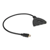 LP Oem HDMI jungiklio jungtis ant 1 išvesties / 2 įėjimų kabelio.
