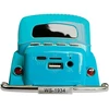 LTC Garsiakalbis bluetooth retro ws-1934 ,10w,radio fm,usb, tf,wyświetlacz led,akumulator 1500mah,mėlyna-balta