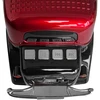 LTC RETRO Bluetooth garsiakalbis WS-1934, 10W, FM radijas, USB, TF, LED ekranas, 1500mAh baterija, raudonas ir juodas