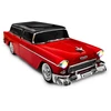 LTC Garsiakalbis bluetooth retro ws-1955 ,10w,radio fm,usb, tf,wyświetlacz led,akumulator 1500mah,raudona