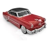 LTC Garsiakalbis bluetooth retro ws-1957 ,10w,radio fm,usb, tf,wyświetlacz led,akumulator 1500mah,raudona