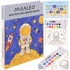 Maaleo Kolorowanka wodna - astronauta Maaelo
