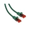 MACLEAN MCTV-300G Maclean MCTV-300G Patchcord UTP cat6 Kabelio kištukas-kištukas 0,5m žalias