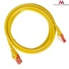 MACLEAN MCTV-302Y Maclean MCTV-302Y Patchcord UTP cat6 Kabelio kištukas-kištukas 2m geltonas