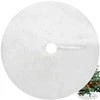 Baltas kilimėlis po eglute 72cm Ruhhy 22225