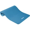 Gimnastikos kilimėlis jogai, pilatesui, fitnesui, 183x61 cm, storis 1.5 cm, NBR medžiaga, mėlyna, REBEL ACTIVE
