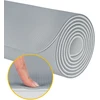 Mata gimnastyczna do ćwiczeń joga, pilates, fitness, 183x61cm, grubość 6mm, materiał TPE, pilka, REBEL ACTIVE