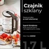 Mesko MS 1301 juodas Virdulys stiklinis 1,7 l su regulacją temp.