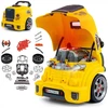Milly Mally Rinkinys mechanik warsztat variklis rozkręcalny n-gine geltona