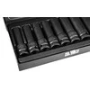 Neo Tools Smūginiai Torx antgaliai, 1/2", 9 dalių rinkinys, E10-E24, CrMo