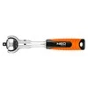 Grzechotka 1/4 colio reketas, 360°, 72 dantys