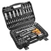 Rinkin Kluczy Nasadowych10-212, 108 VNT, Rosemiary 1/4 ir 1/2, Blades, NEO TOOLS