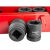 Neo Šešiakampių antgalių rinkinys 1" 27-50mm, 9 vnt