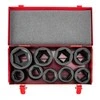 Neo Šešiakampių antgalių rinkinys 1" 27-50mm, 9 vnt
