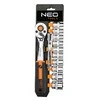 Neo Tools Rinkinys veržliarakčiai 3/8", 12 vnt., CrV