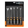 Apmušalų nuėmimo įrankis NEO 5 vnt. rinkinys