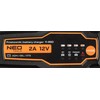 Neo Tools Automatinis įkroviklis 2A / 35W, 4-60Ah, rūgštiniams / AGM / GEL akumuliatoriams