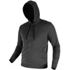 Neo Bluza, COMFORT užtraukiamas džemperis su gobtuvu, pilkas, XXL dydis
