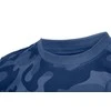 T Shirt Kamufliažiniai tamsiai mėlyni darbo marškinėliai, L dydis
