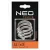 Neo Tools Opaska ślimakowa 8-12/9 mm, W4, 3 vnt.